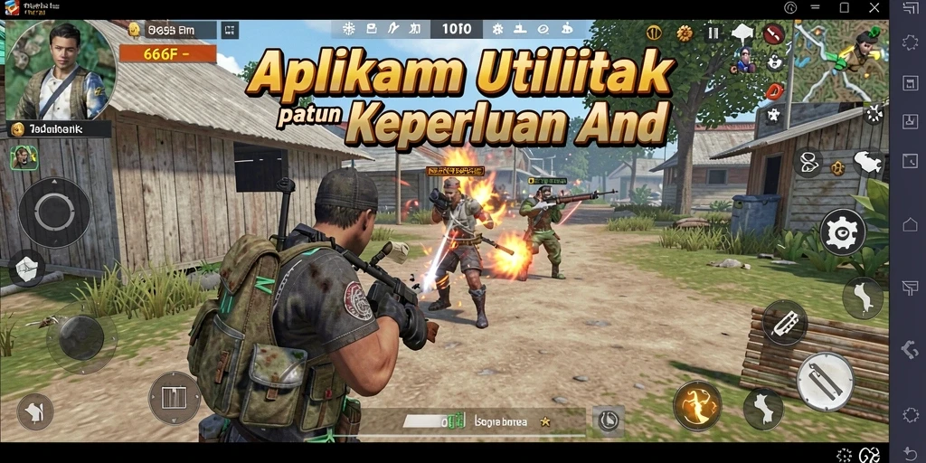 Tampilan antarmuka aplikasi 666F yang sederhana dan efisien.