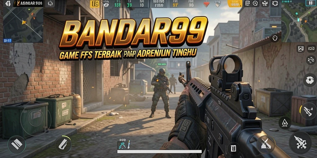 Tangkapan layar BANDAR99 menampilkan aksi mendebarkan dalam pertempuran FPS.