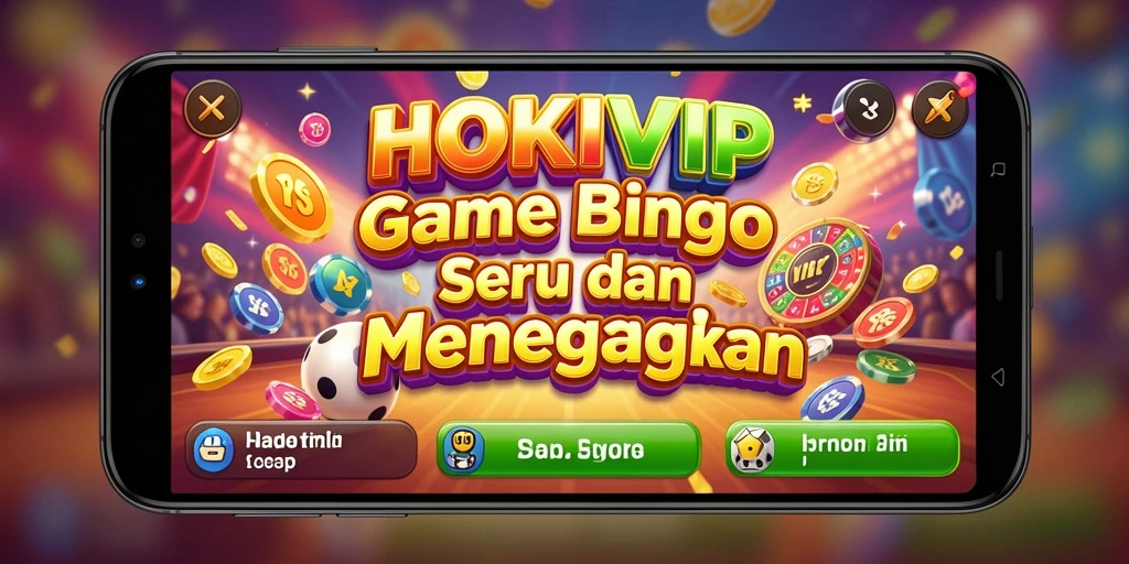 Tangkapan layar permainan HOKIVIP menampilkan suasana Bingo yang seru.