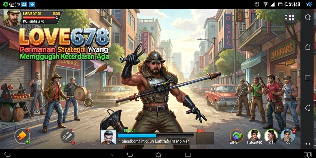 Tampilan gameplay LOVE678 yang menarik dan strategi mendalam.