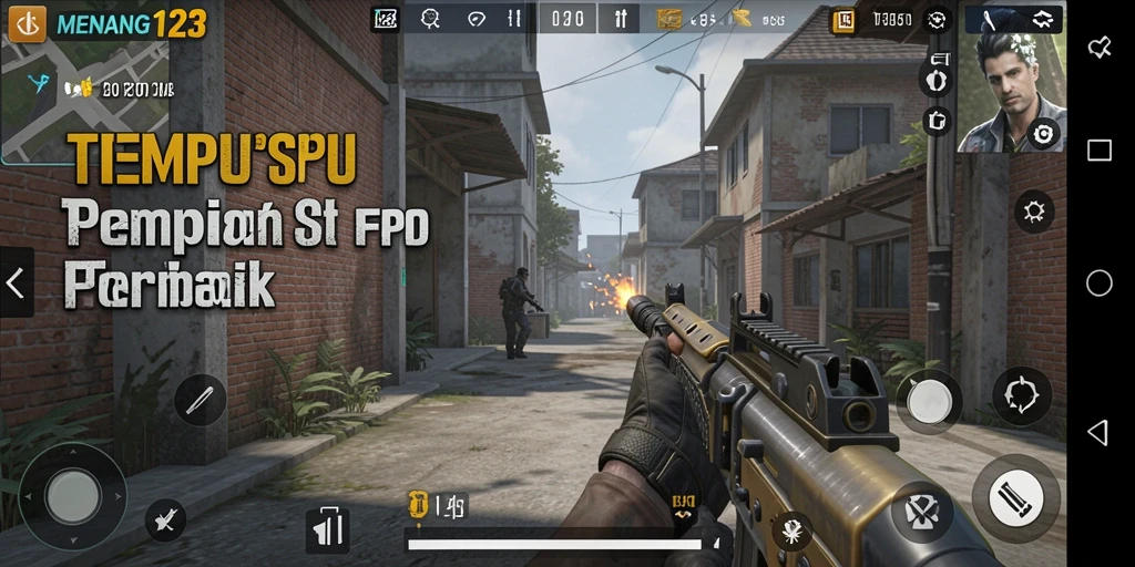 Tampilan gameplay MENANG123 yang intens dan menegangkan.