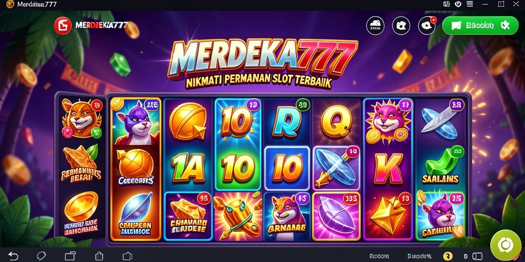 Tampilan gameplay menarik dari <strong>MERDEKA777</strong> yang membuat ketagihan.