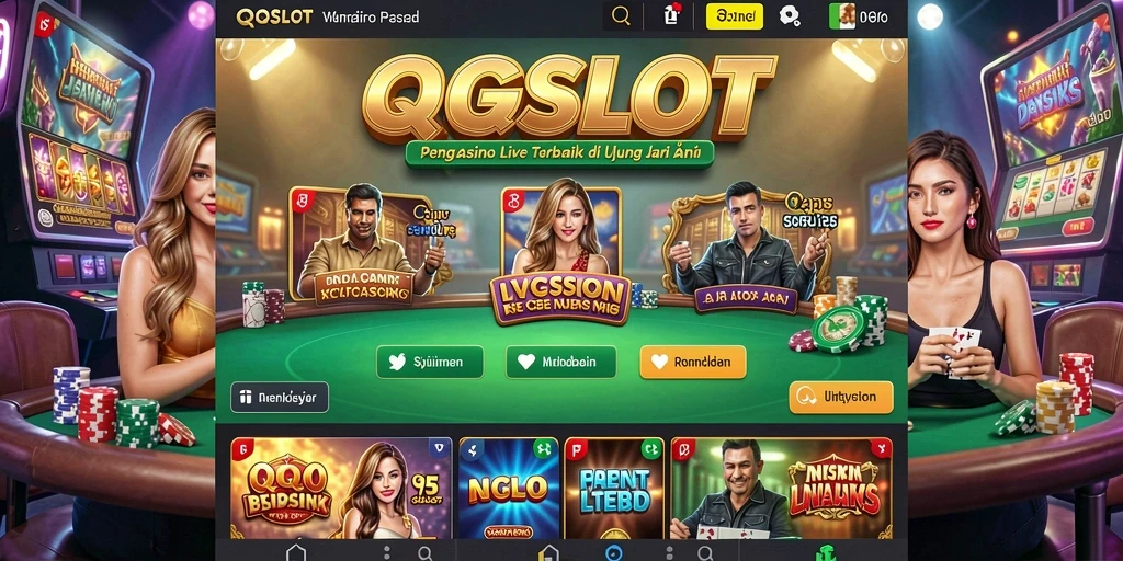 Tampilan gameplay menarik dari QQSLOT Live Casino.