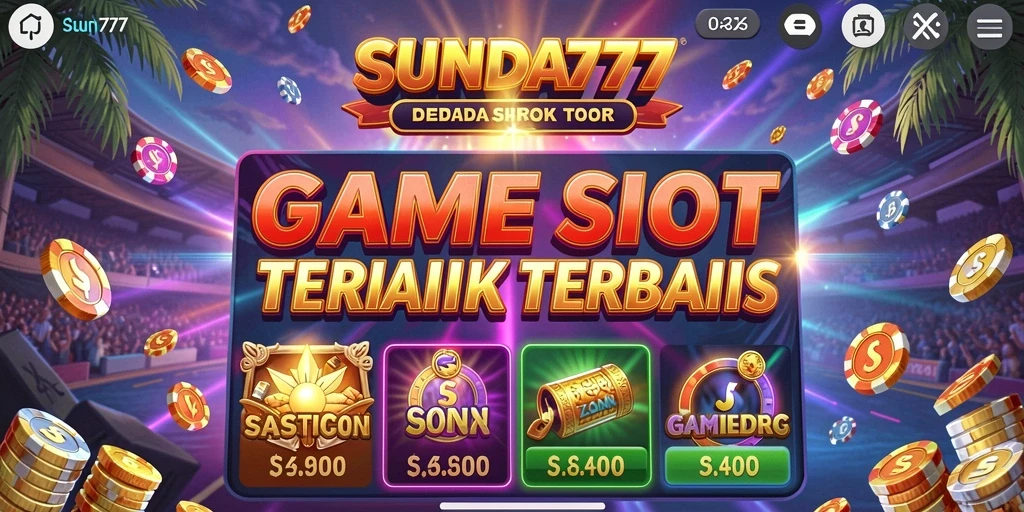 Tampilan gameplay SUNDA777 yang mengesankan dan menyenangkan.